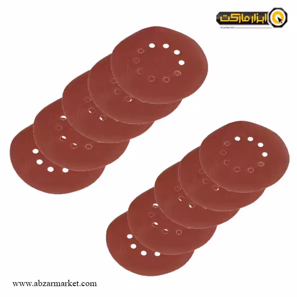 کاغذ سنباده گرد شپخ 215 میلی متر 10 عددی مدل 590380270