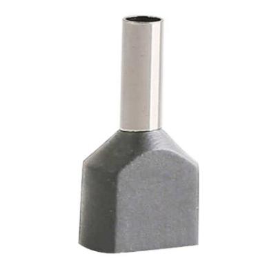 مجموعه 2 عددی وایرشو دوبل روکش دار خاکستری سایز 2.5 مدل TE2510 بسته100 تایی