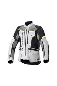 کاپشن موتورسوار خاکستری مردانه موتور Bogota Pro Drystar محافظت شده سیکلت Oranj آلپاین استارز Alpinestars