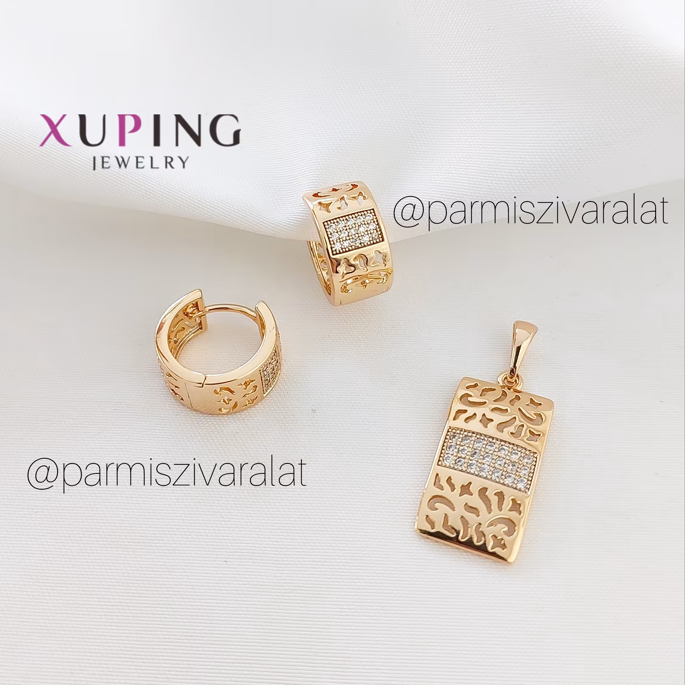 نیمست طرح طلای برند ژوپینگ رنگ ثابت و ضدحساسیت 