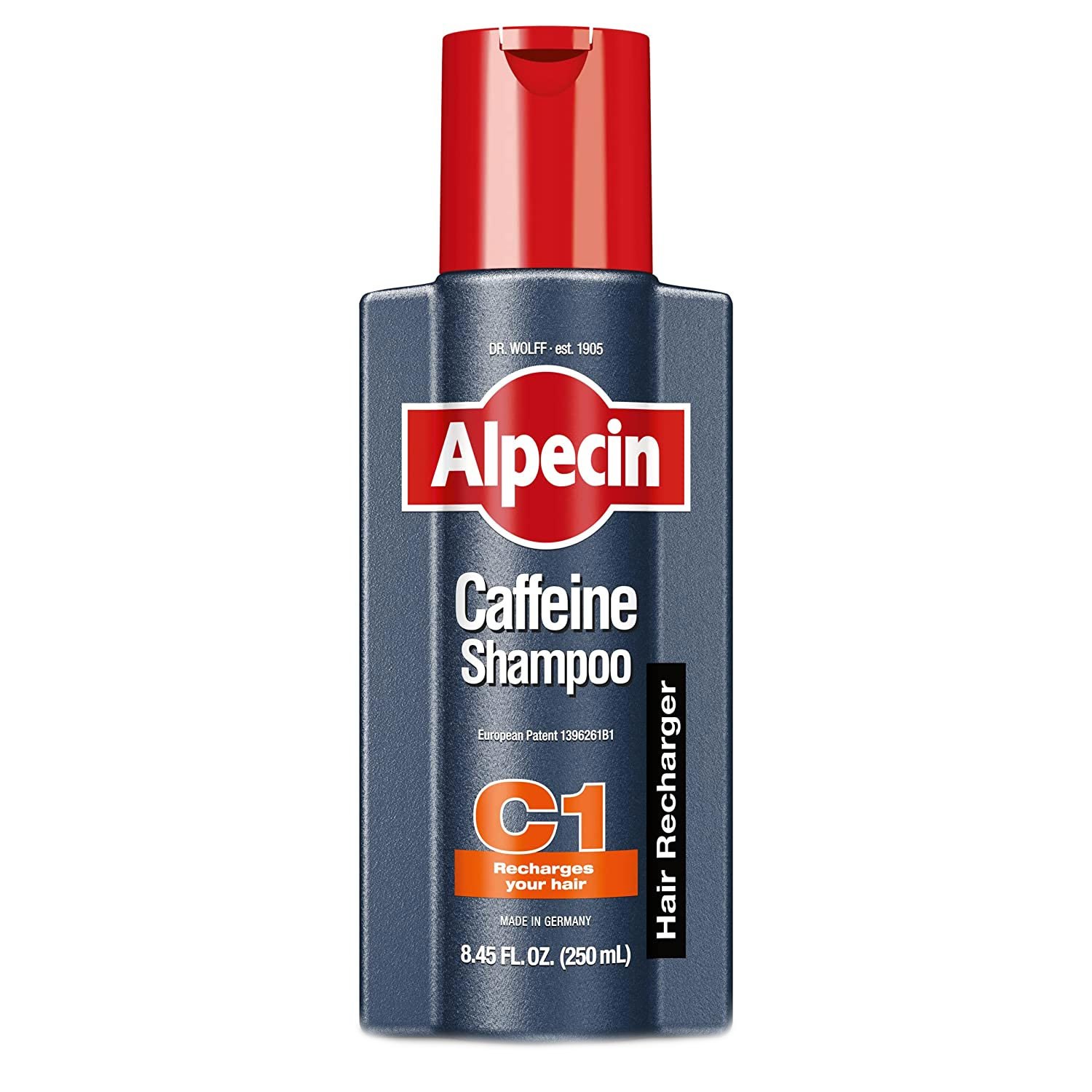شامپو آلپسین Alpecin سی وان کافئین دار و ضد ریزش حجم 250 میلی