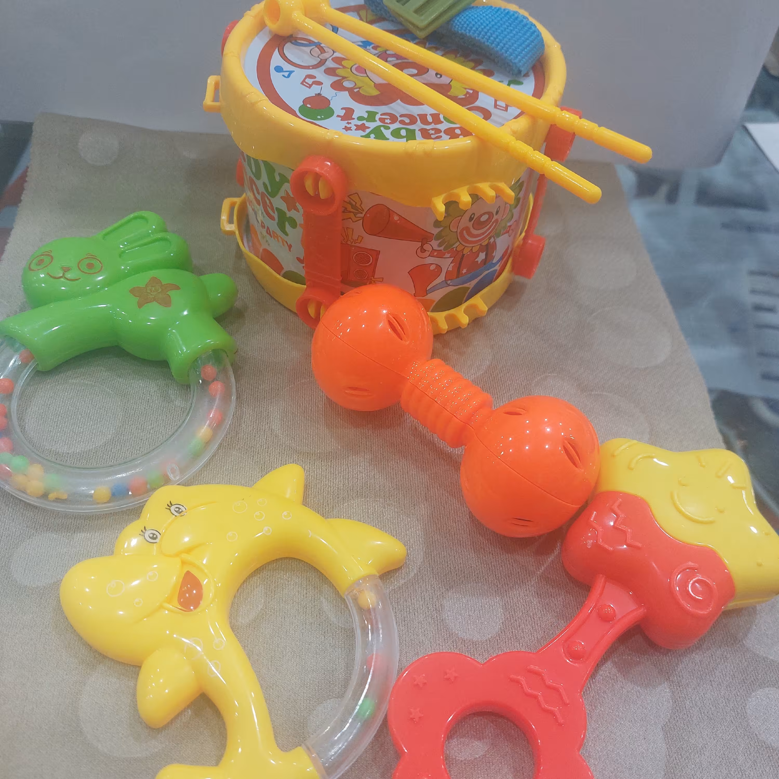 جغجغه  کودک  خارجی 