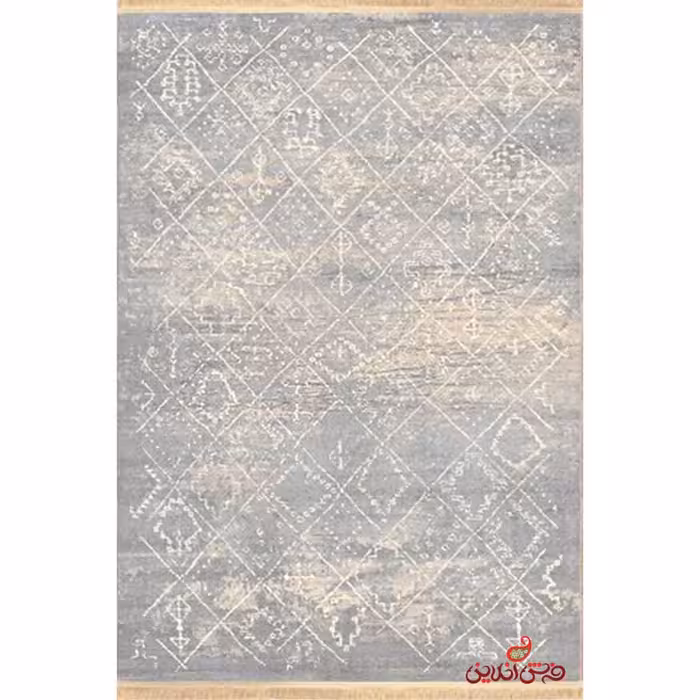 فرش ماشینی کلاریس کلکسیون کهنه نما کد  100631
