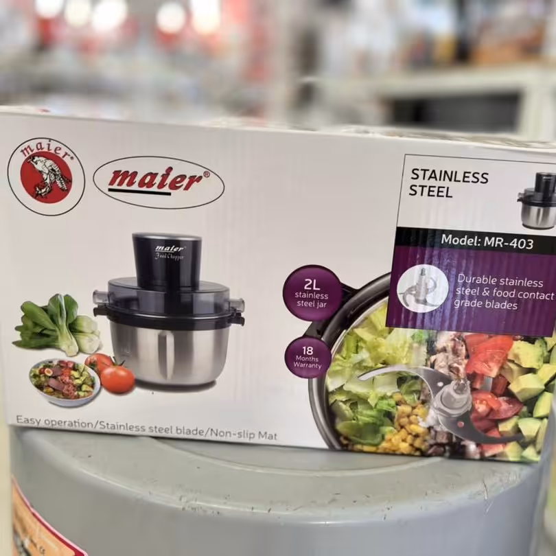 خردکن 2 لیتر استیل مایر مدل 403