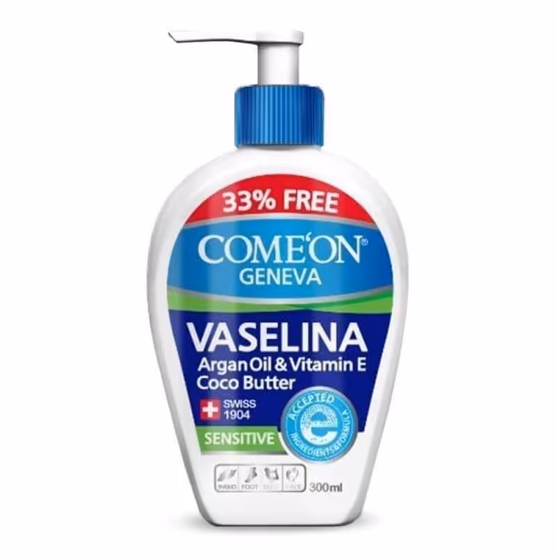 کرم وازلین پمپی کامان 
Comeon Vaselina Cream