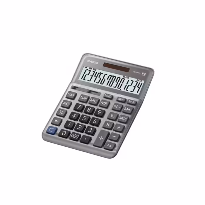 ماشین حساب کاسیو مدل DM-1400F