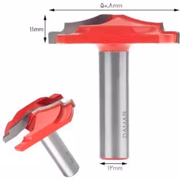 تیغ پروفیل کلاسیک دامار مدل DM715084DB - ابزار یراق