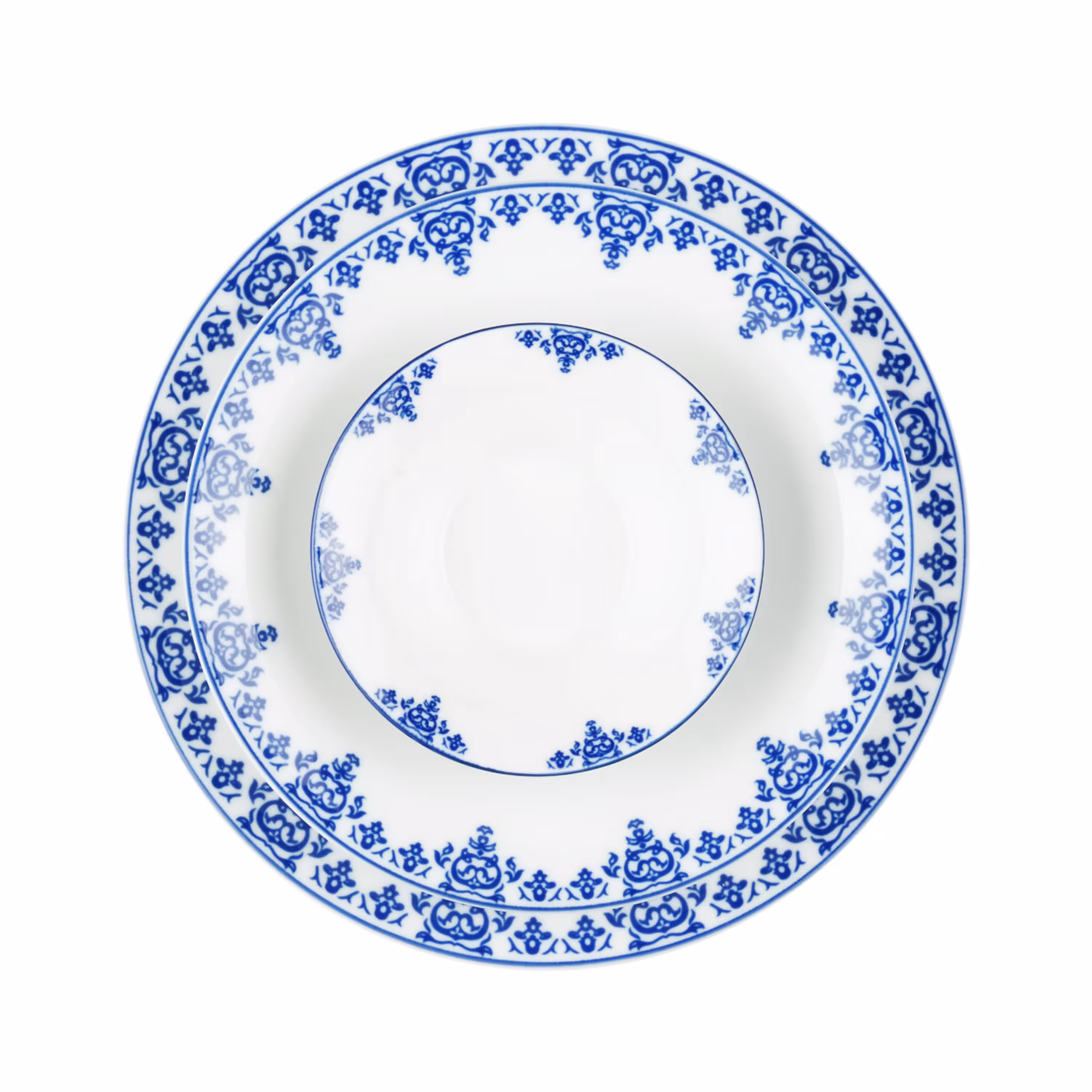 سرویس غذاخوری چینی زرین 6 نفره 35 پارچه سمرقند درجه عالی