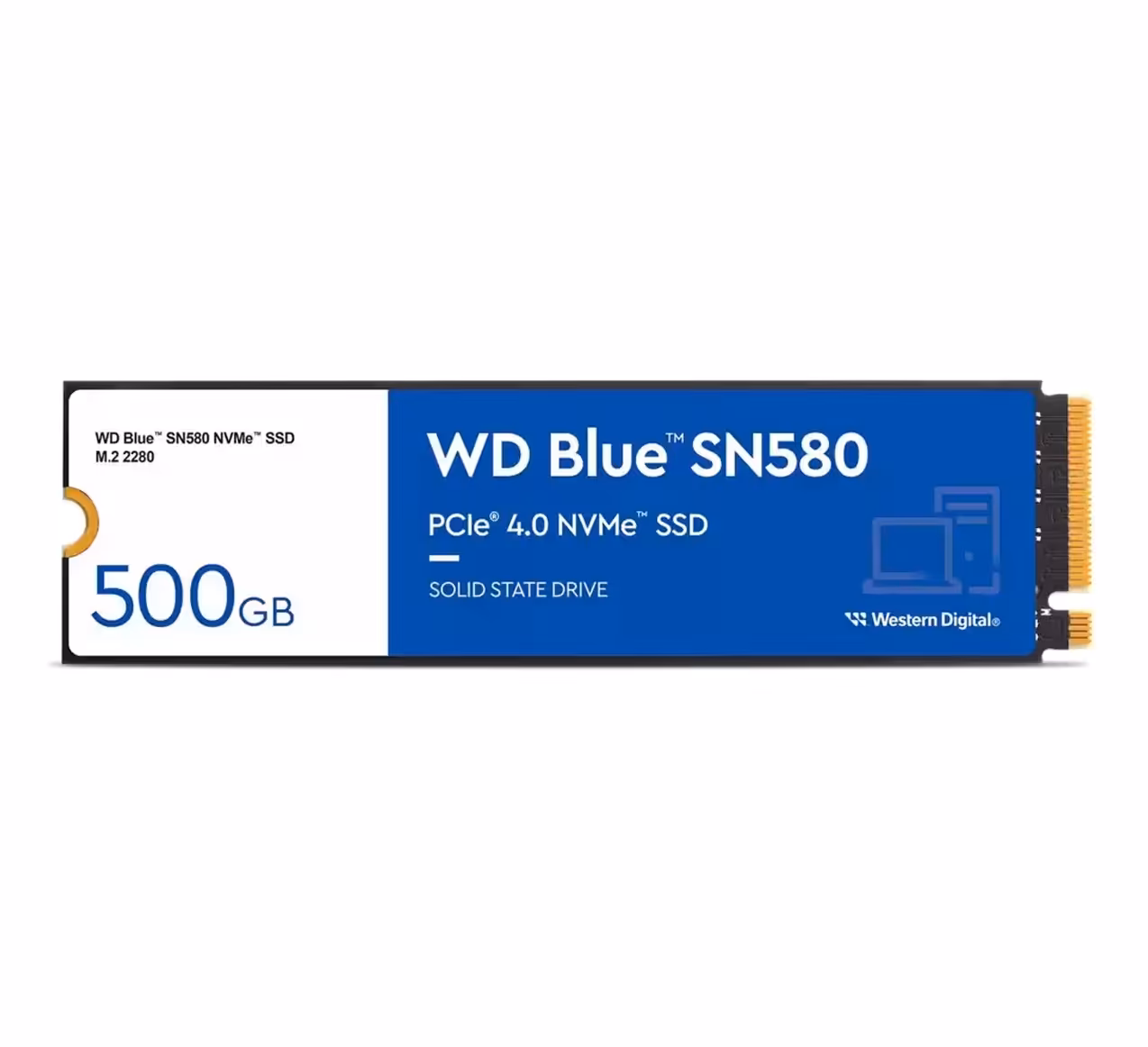 هارد اس اس دی اینترنال وسترن دیجیتال M2 WD Blue SN580 NVMe 500GB