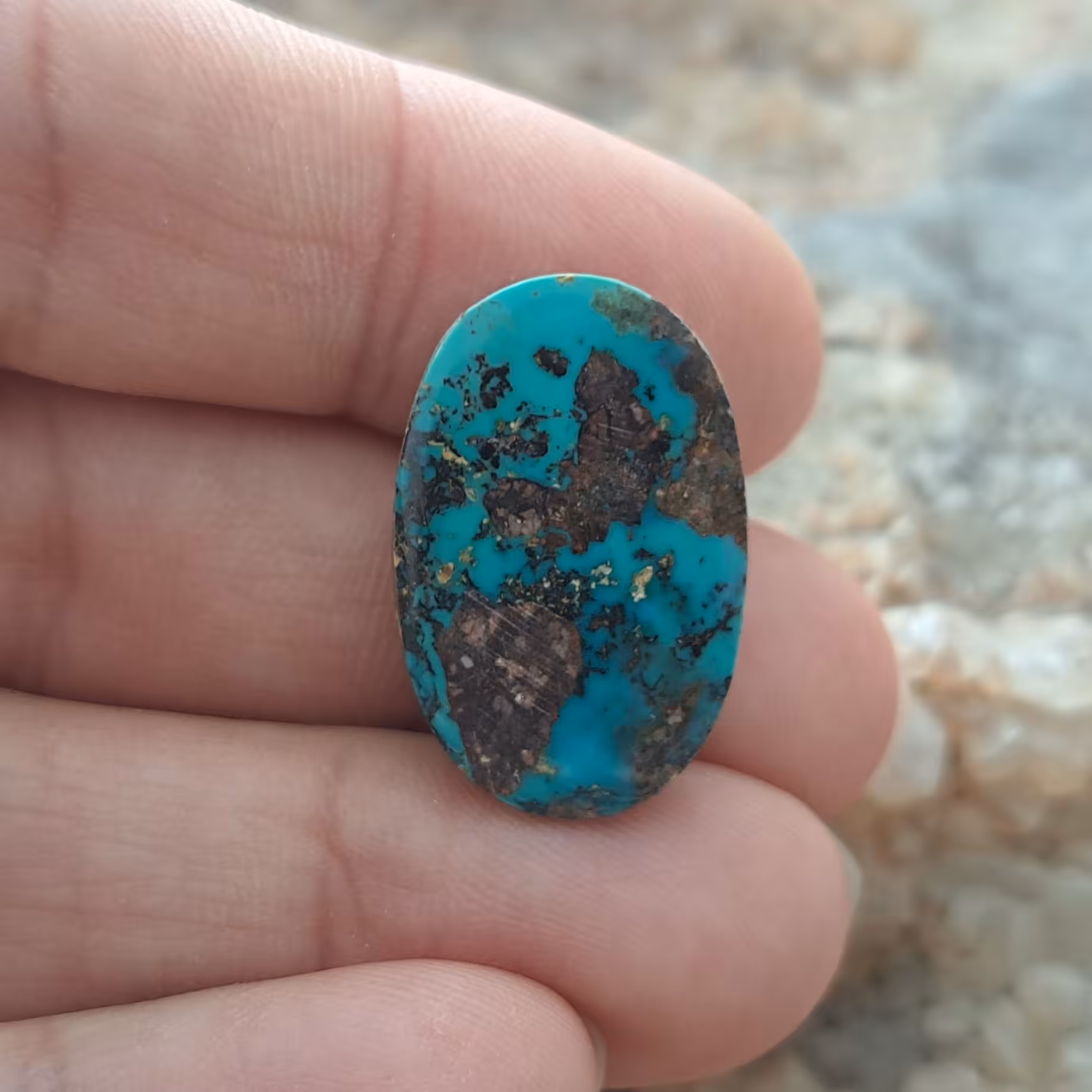 نگین فیروزه نیشابور کد 8927