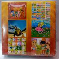 اسباب بازی فکری پازل مکعبی 6 وجه در شش طرح اموزشی