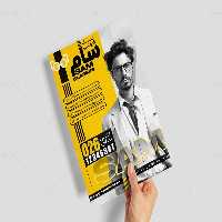 طراحی لایه باز تراکت عینک فروشی | گرافیک با طعم تربچه
