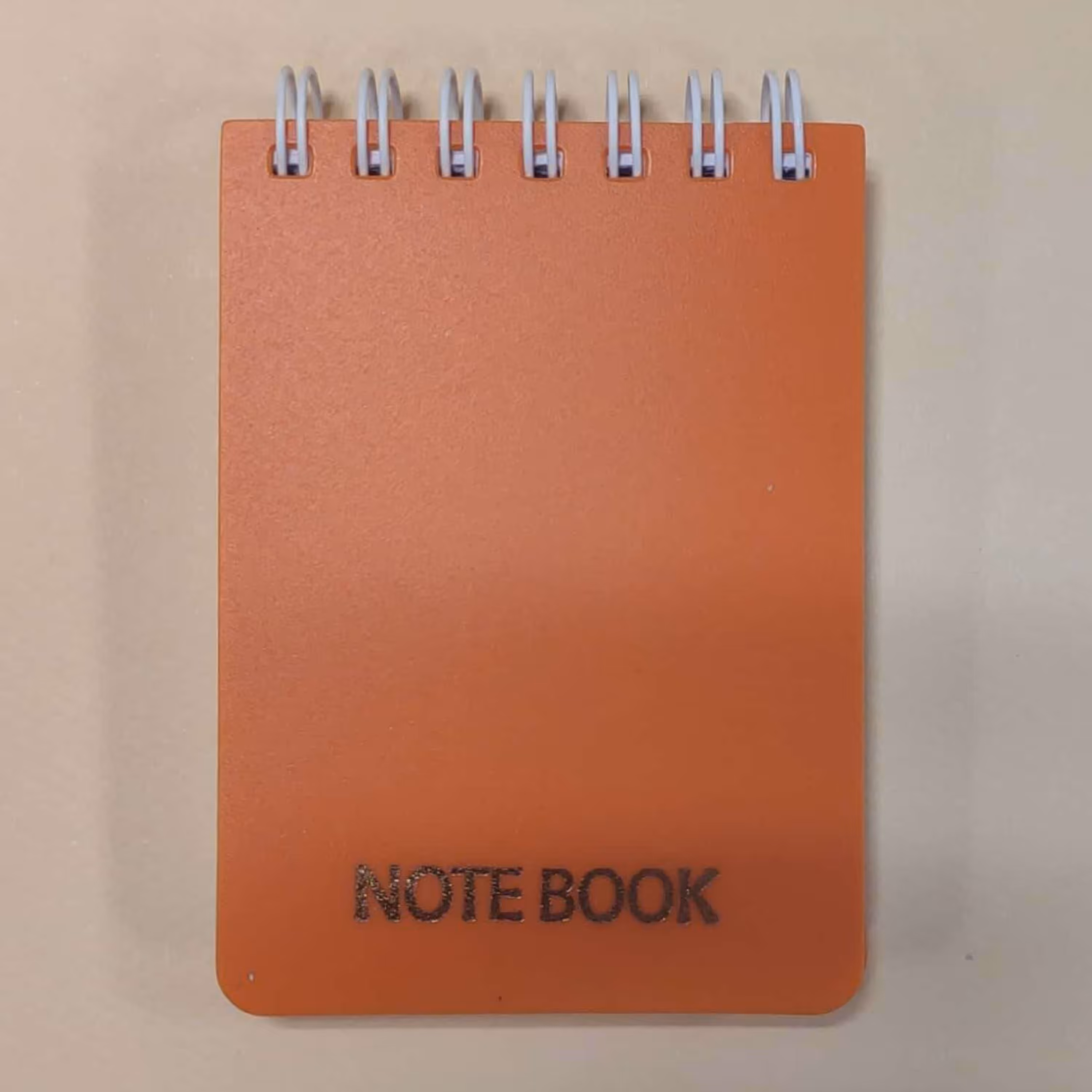 دفتر یادداشت مات 100 برگ پاپکو کد NB-630 رنگ نارنجی