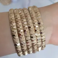 لنگوطلا روس  رنگ ثابت با طلافرقی نداره 3عدد