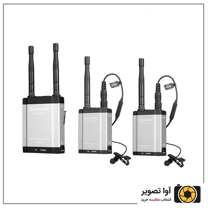 میکروفون بی سیم سارامونیک Saramonic Vlink2 Kit2