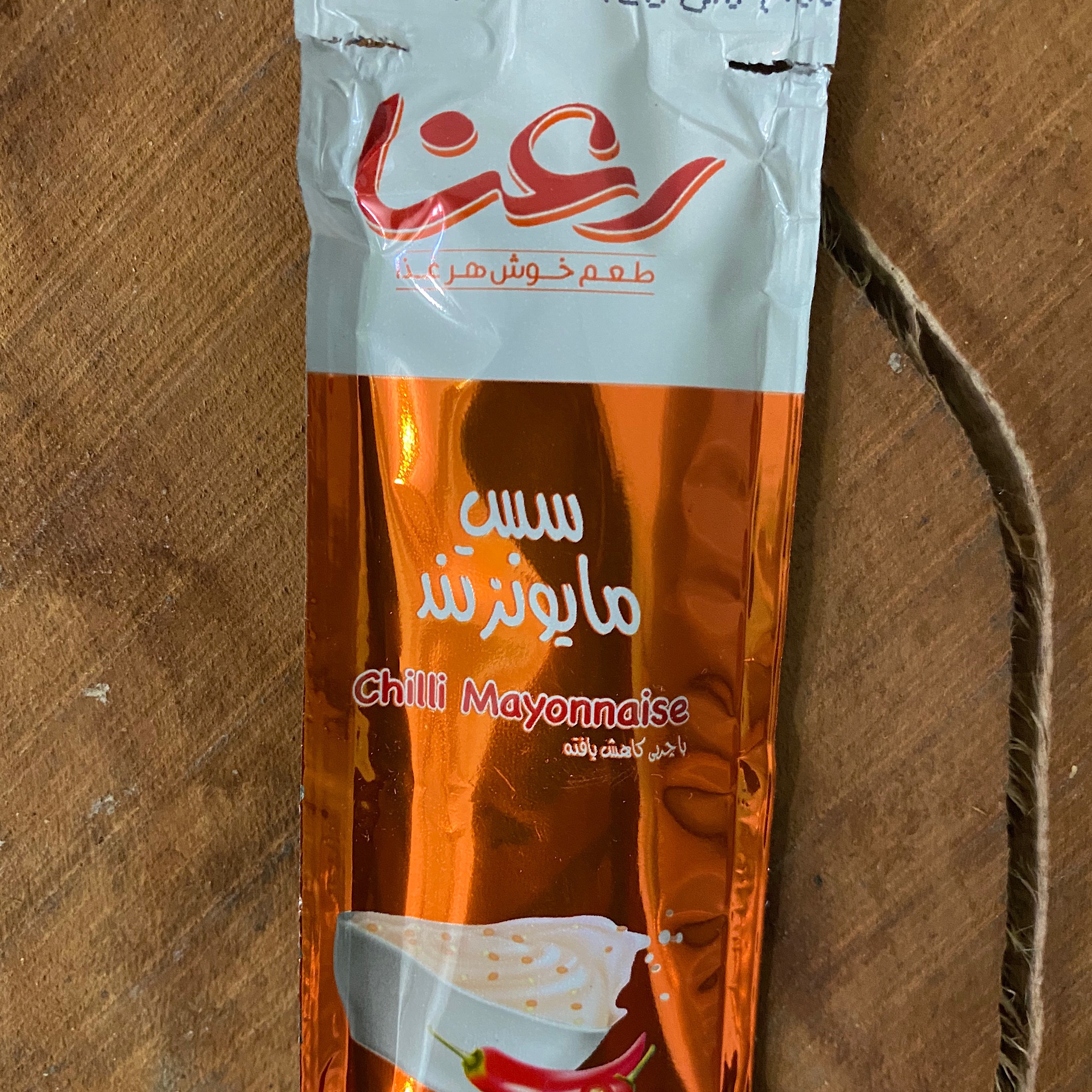 سس مایونز تند تک نفره رعنا 300 عددی