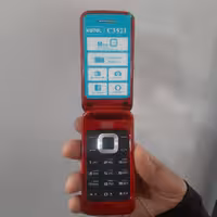 گوشی کاجیتل تاشو قرمز