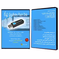 فلش بوتیبلWindows 10 AIO 13 In 1 - Office 2021  - Driver Pack2022-UEFI  