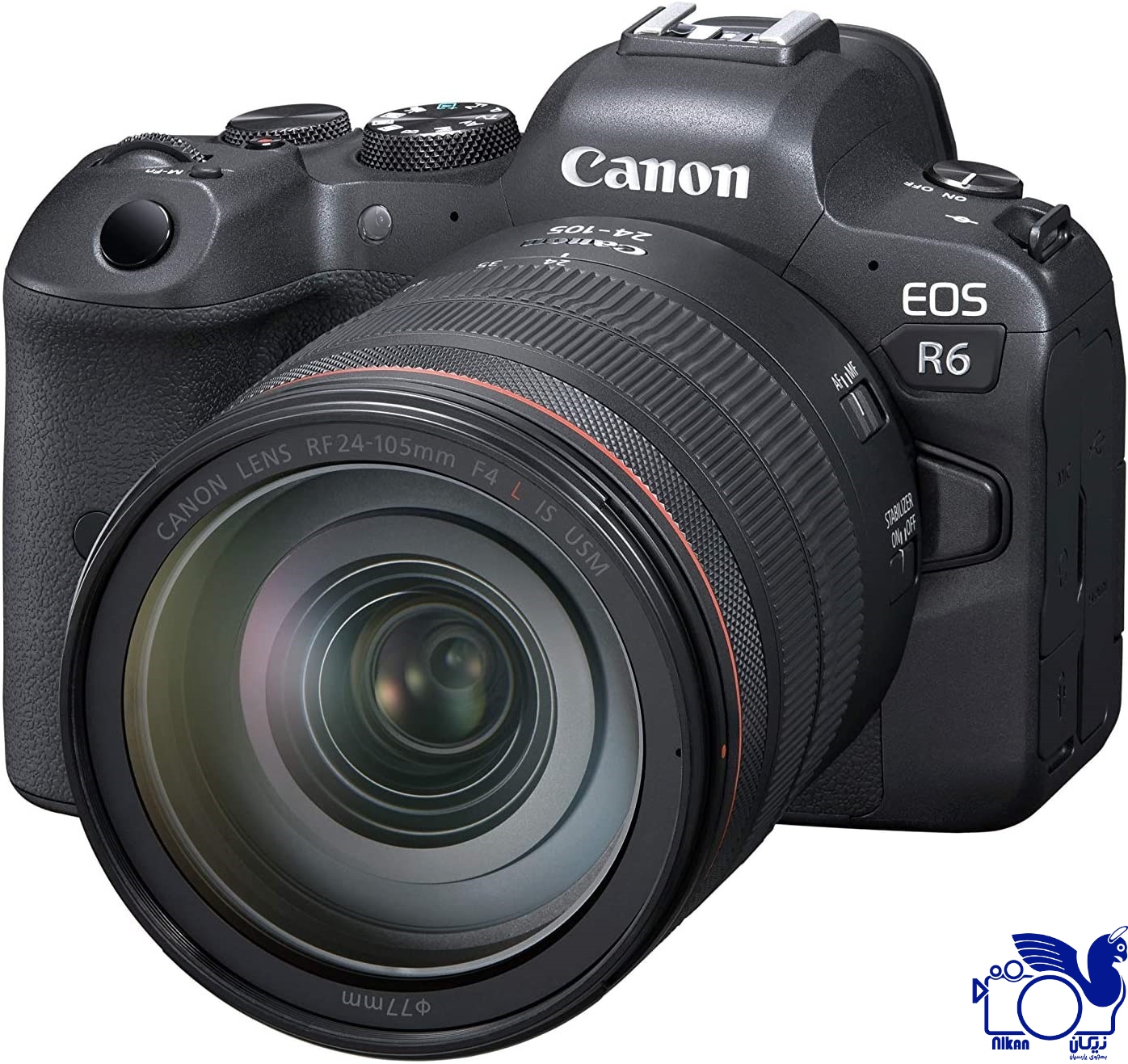 Canon EOS R6 Mirrorless Digital Camera with 24-105mm f/4 L IS USM