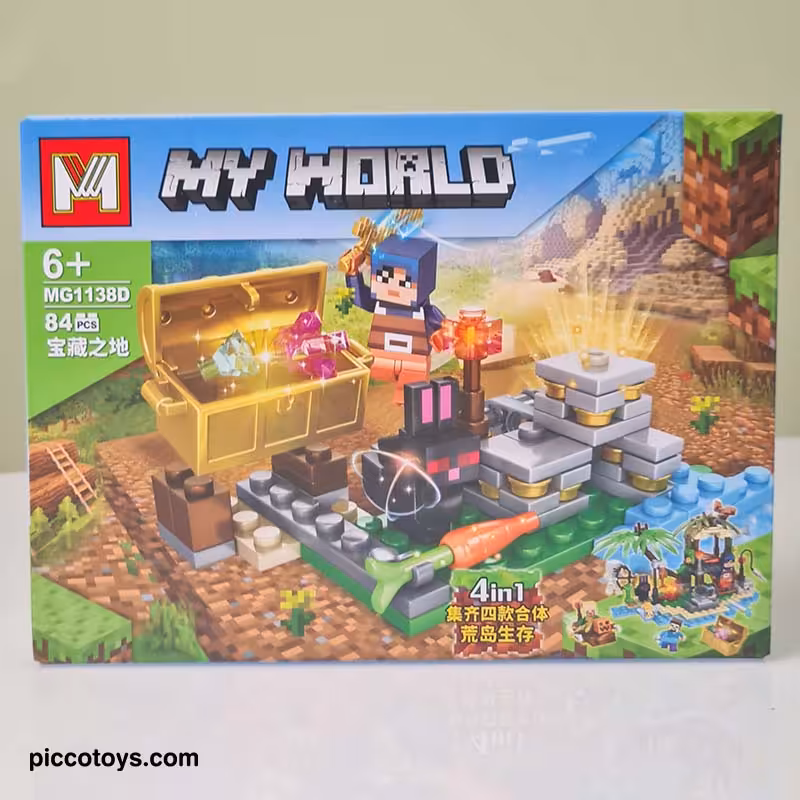 لگو ماینکرفت 84 تکه کد MG1138D
