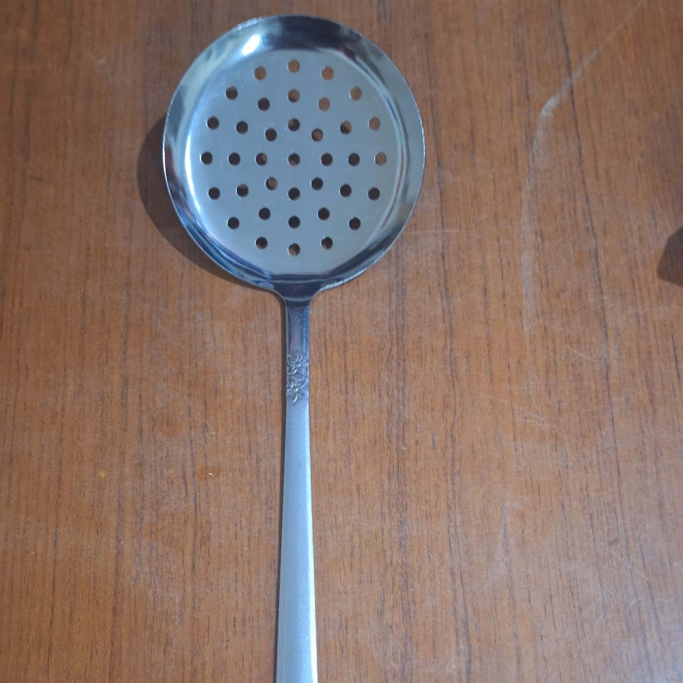 کفگیر ابکشی استیل 