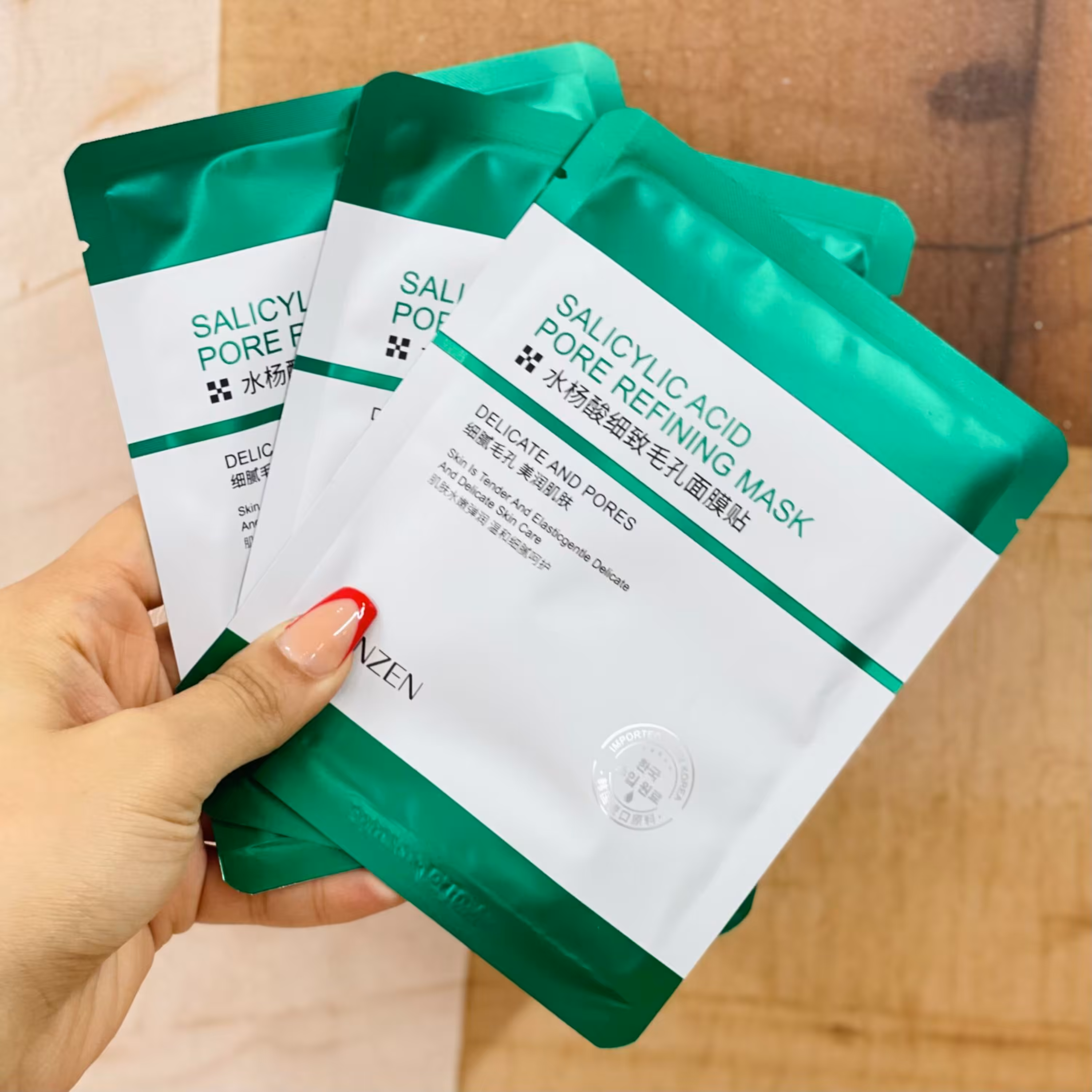 ماسک ورقه ای سالیسیلیک اسید ونزن venzen