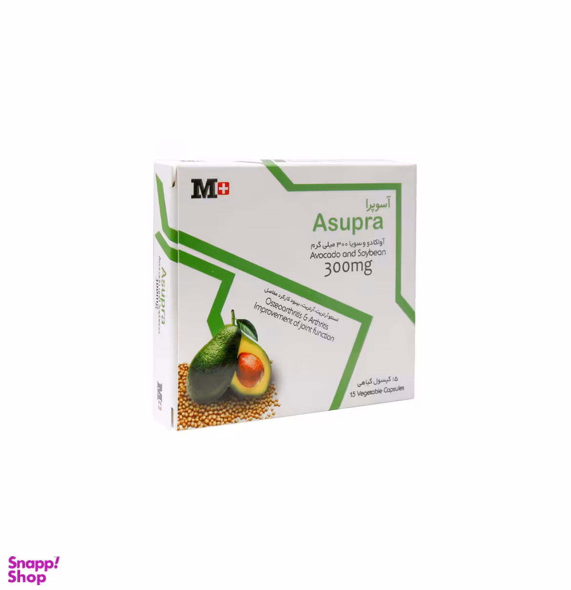 کپسول آسوپرا (Asupra) ام پلاس بسته 15 عددی
