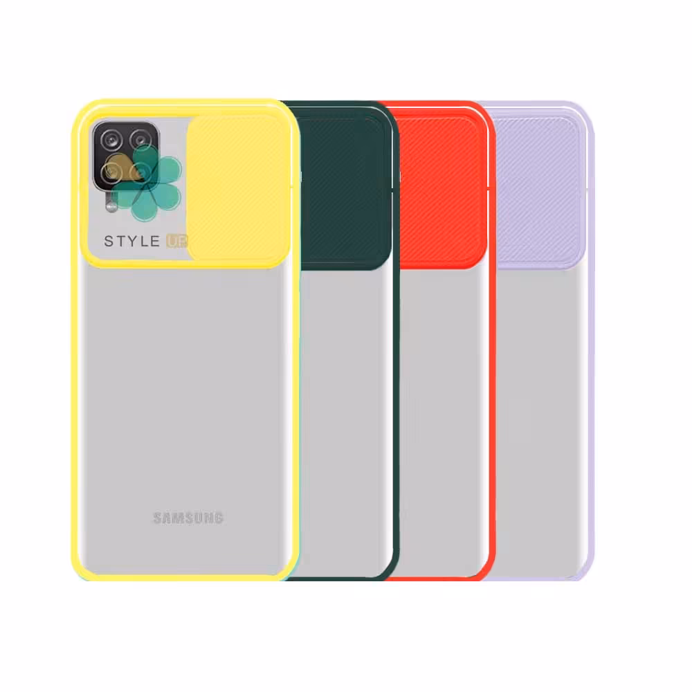 قاب گوشی سامسونگ Galaxy F62 مدل پشت مات کم شیلد رنگی