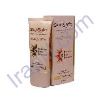 کرم ضد آفتاب کرم پودری و پرایمری SPF50 سان سیف رنگ بژ عاجی  40 میلی لیتر