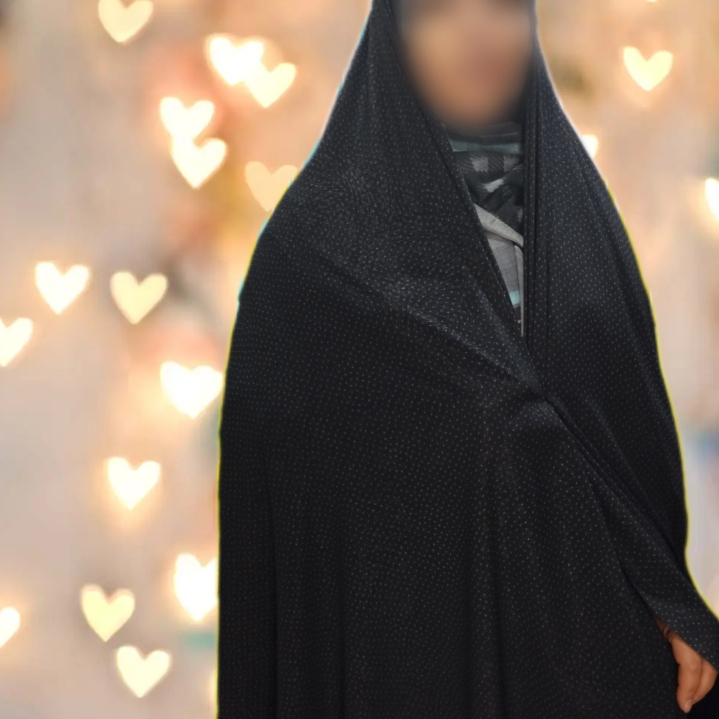 چادر رنگی تیره کرپ نخ عربیین