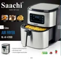 سرخ کن رژیمی و بدون روغن ساچی Saachi  مدل 4780Dسایز بزرگ و 7 لیتری صفحه دیجیتالی دارای 7 برنامه غذایی