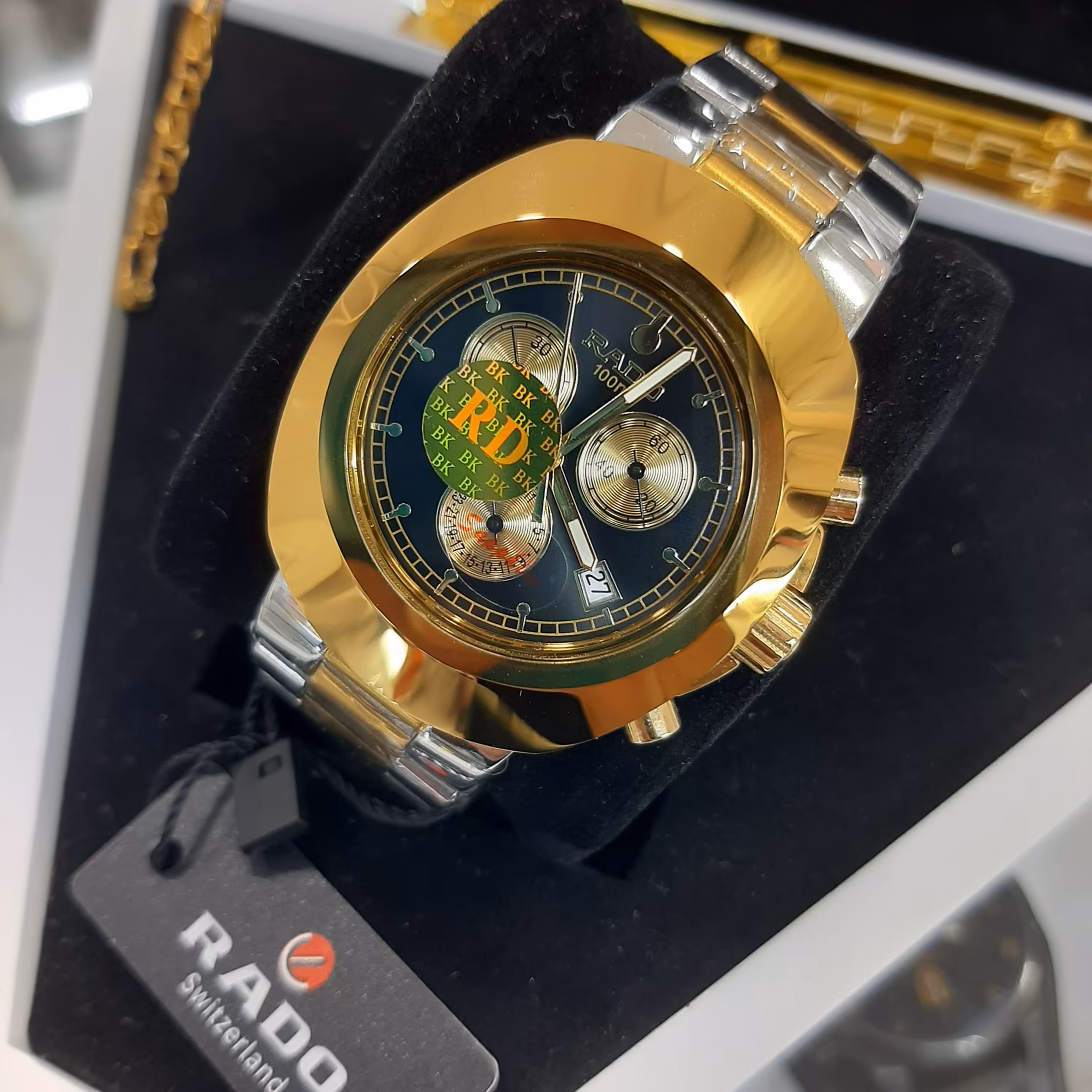 ساعت رادو سوییس سه موتور فعال استیل رنگ ثابت کیفیت درجه یک