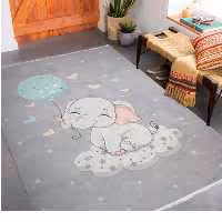فرش ماشینی محتشم طرح فیل مهربون کد101260(ارسال باباربری بصورت پس کرایه)