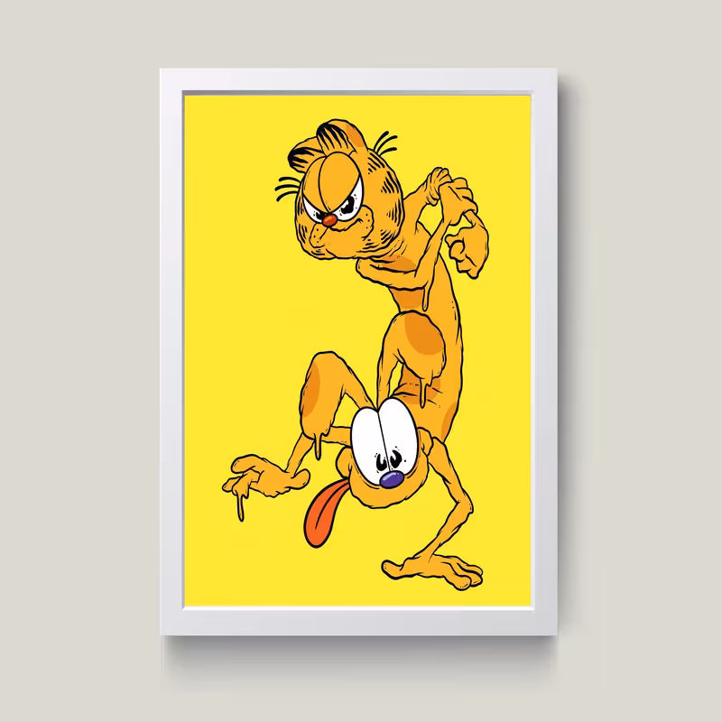 تابلو مدل دکوراتیو گارفیلد garfield کد G5-27
