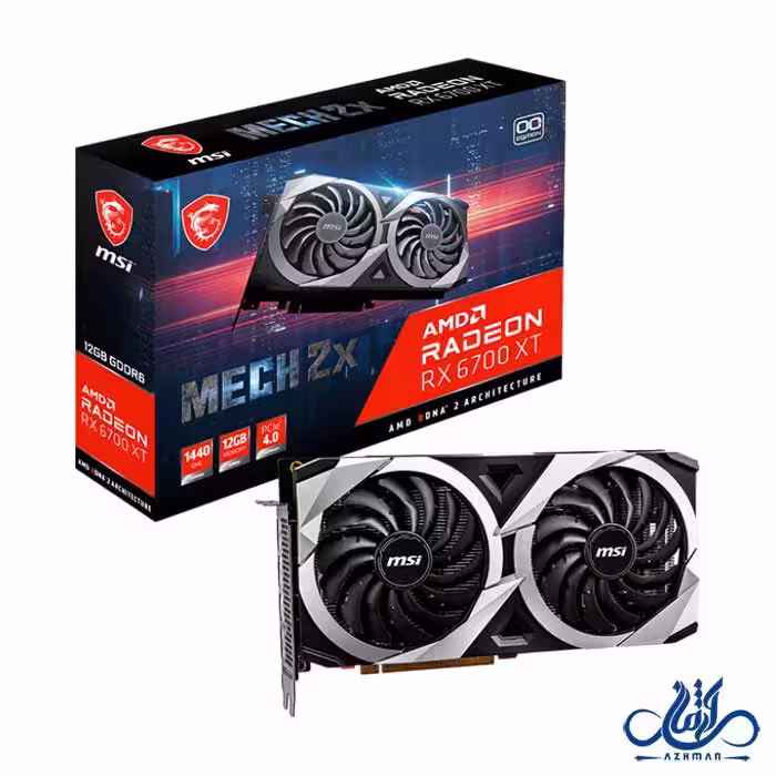 کارت گرافیک ام اس آی MSI RX 6700 XT MECH 2X 12G OC