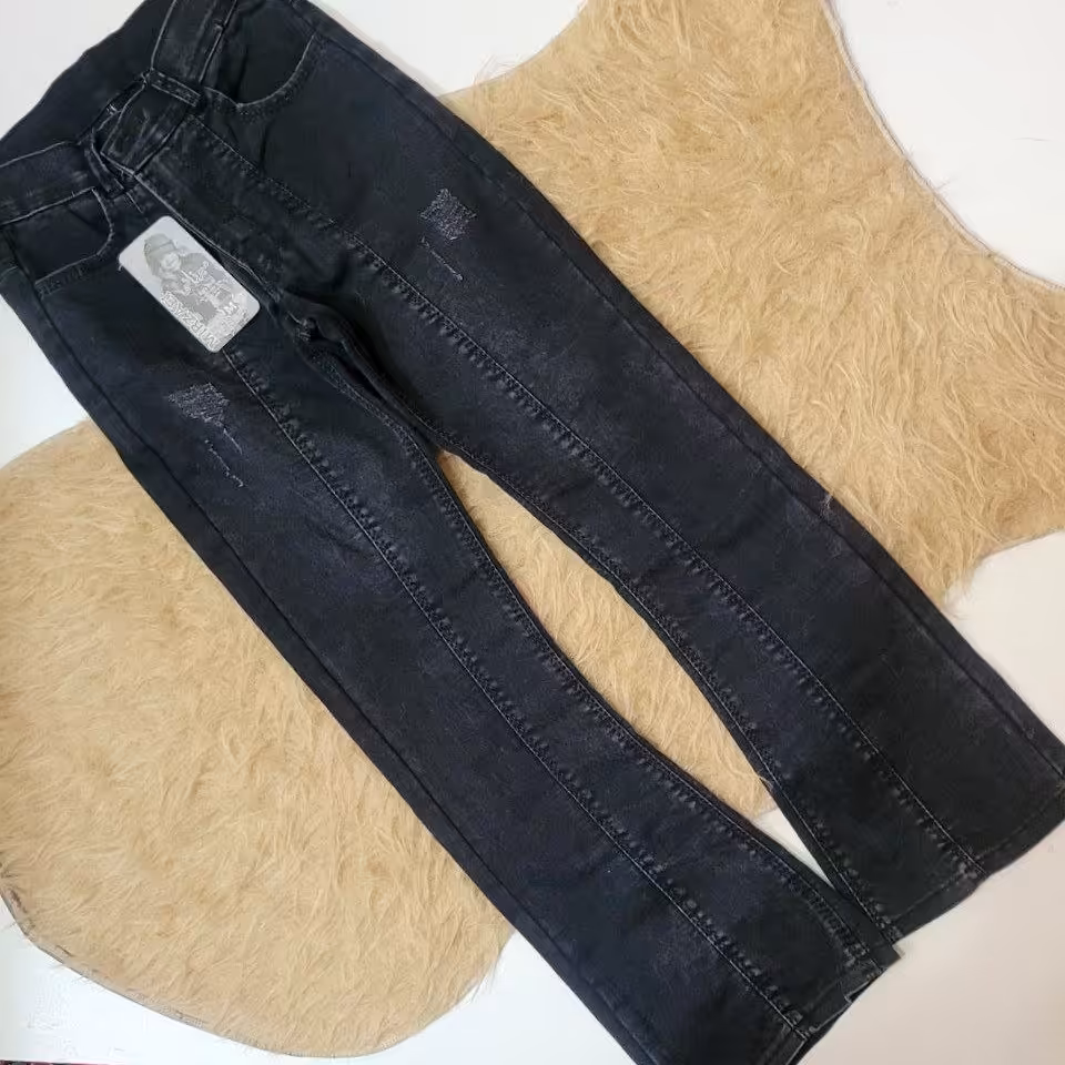 شلوار بوتکات دخترانه سایز80تا105