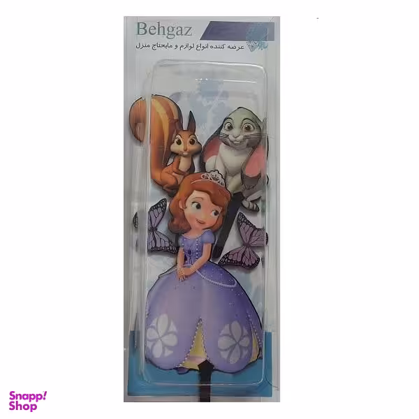 ابزار تزیین کیک بهگز مدل پرنسس سوفیا مجموعه 5عددی