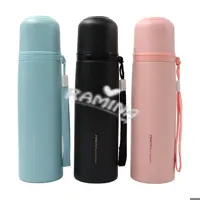 فلاسک استیل بند دار 480 میل پینکا Pinkah