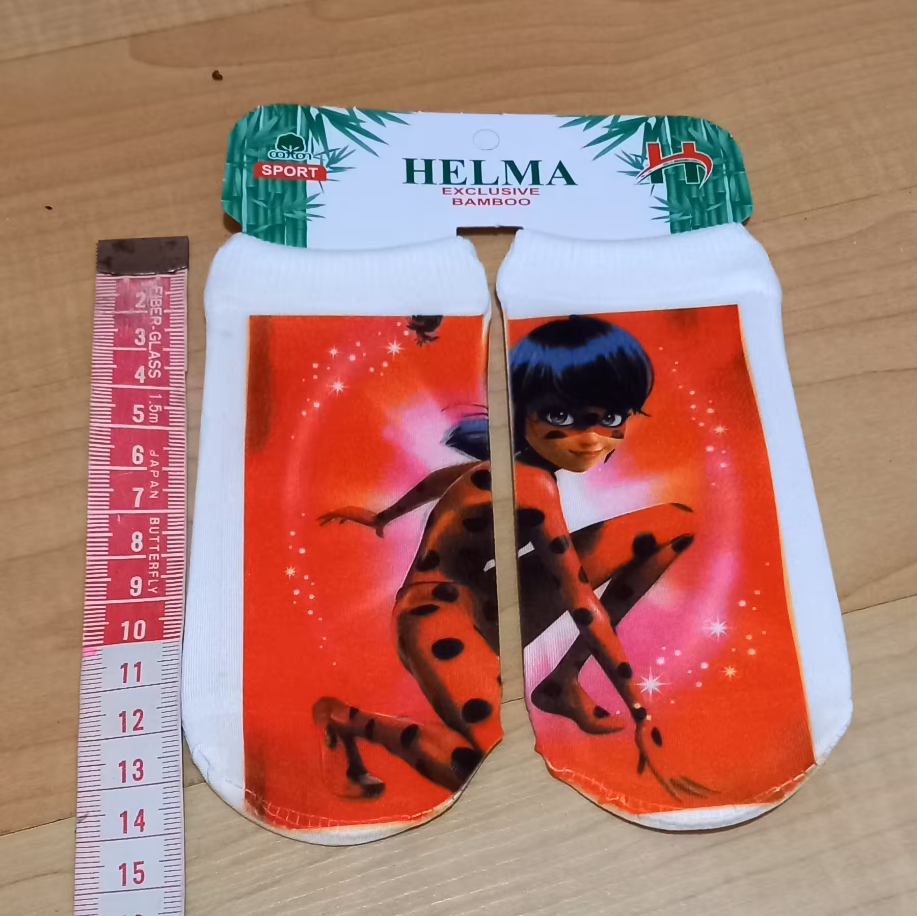 جوراب بچگانه دخترکفشدوزکی