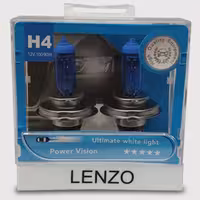 لامپ طرح زنون یخی بسته 2 عددی پایه H4 