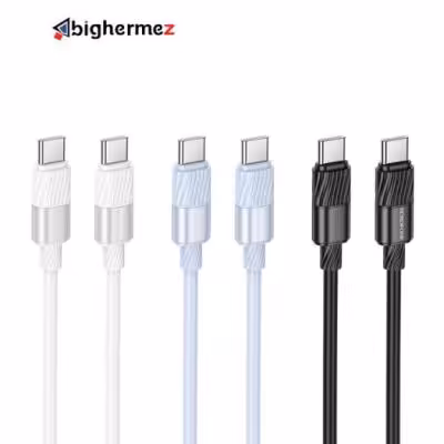 کابل شارژ دوسر TYPEE-C 60W بروفون مدل BX106