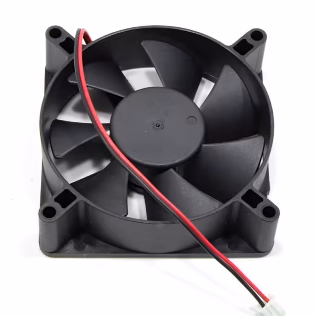 فن 12V  سایز 8x8 ضخامت 2.5cm