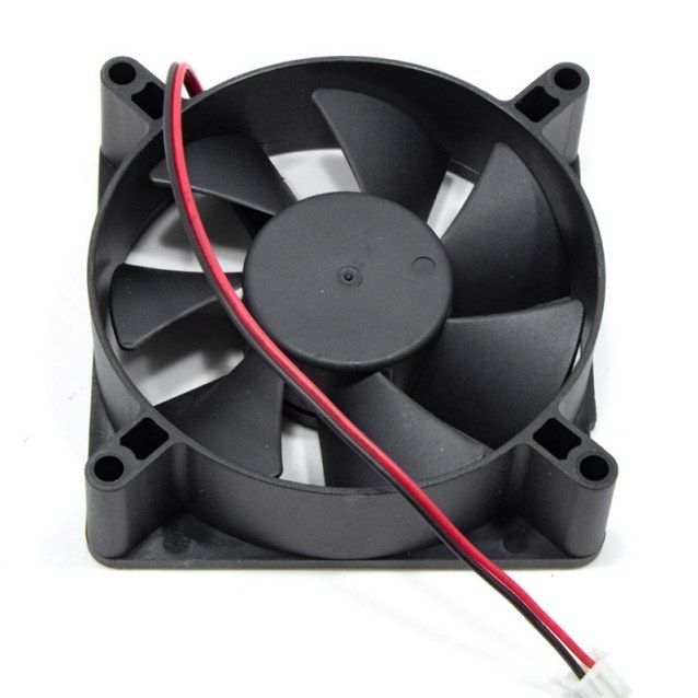 فن 12V سایز 8x8 ضخامت 2.5cm