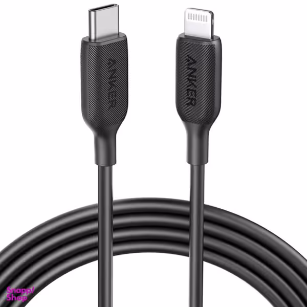 کابل دیتا 20 وات Lightning به Type-C انکر مدل PowerLine III طول 1.8 متر