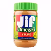 کره بادام زمینی جیف jif مدل Omega-3