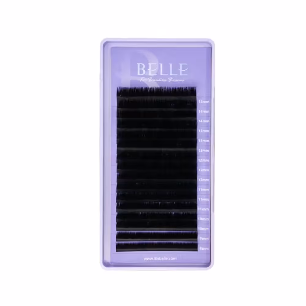 پالت مژه اکستنشن والیوم بلا BELLE تک سایز 14 ضخامت 0.10 فر D - فروشگاه میرکمالی