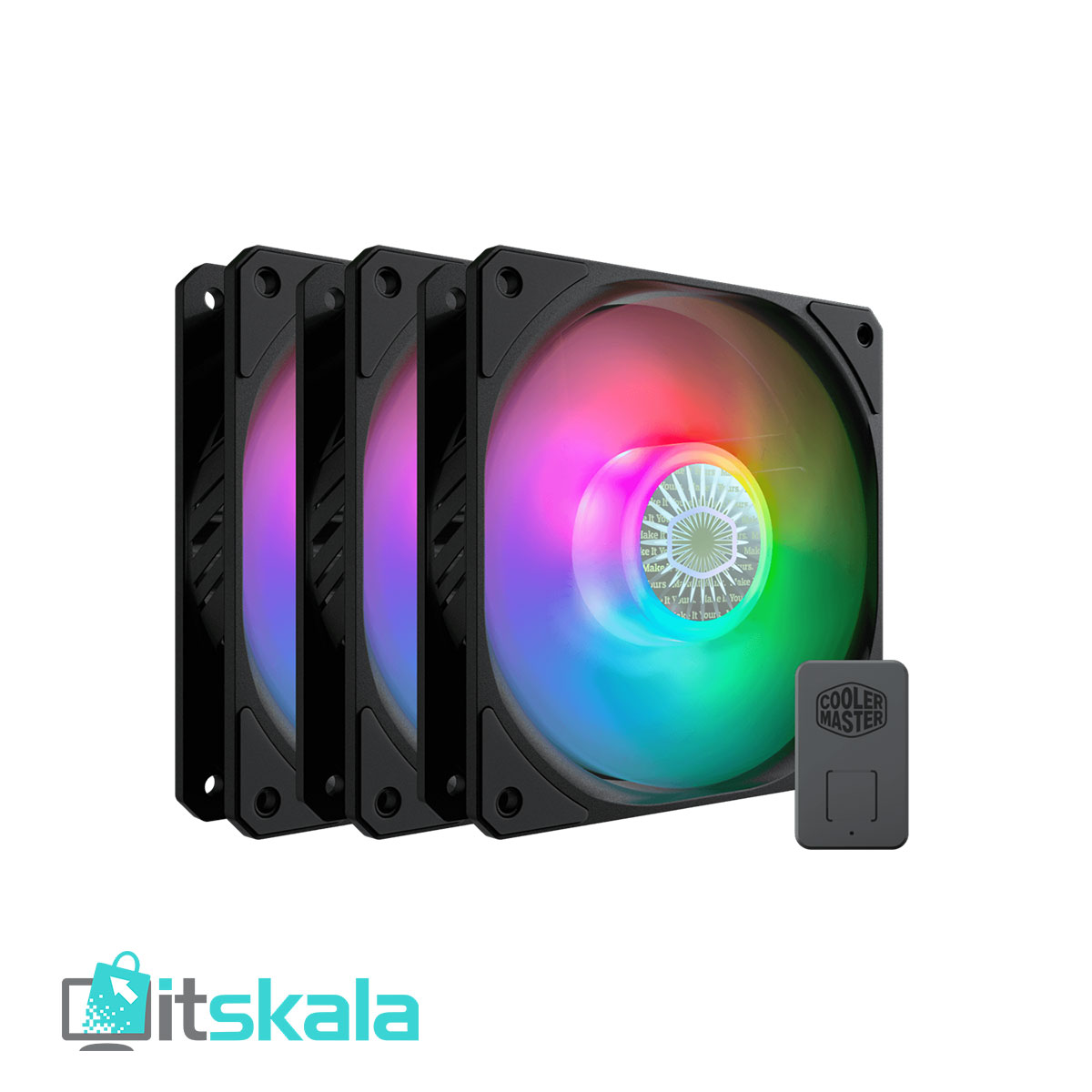 قیمت و خرید فن کیس Cooler Master مدل SICKLEFLOW 120 ARGB X3 | ITSKALA