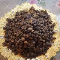 دانه قهوه رست شده عربیکا(بو داده)تازه و درجه یک(یک کیلو)