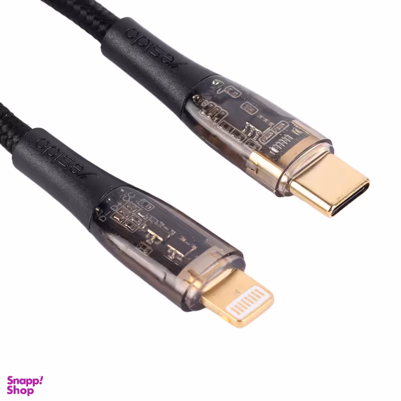 کابل دیتا Type-C به Lightning یسیدو مدل YESIDO CA102 طول 2 متر