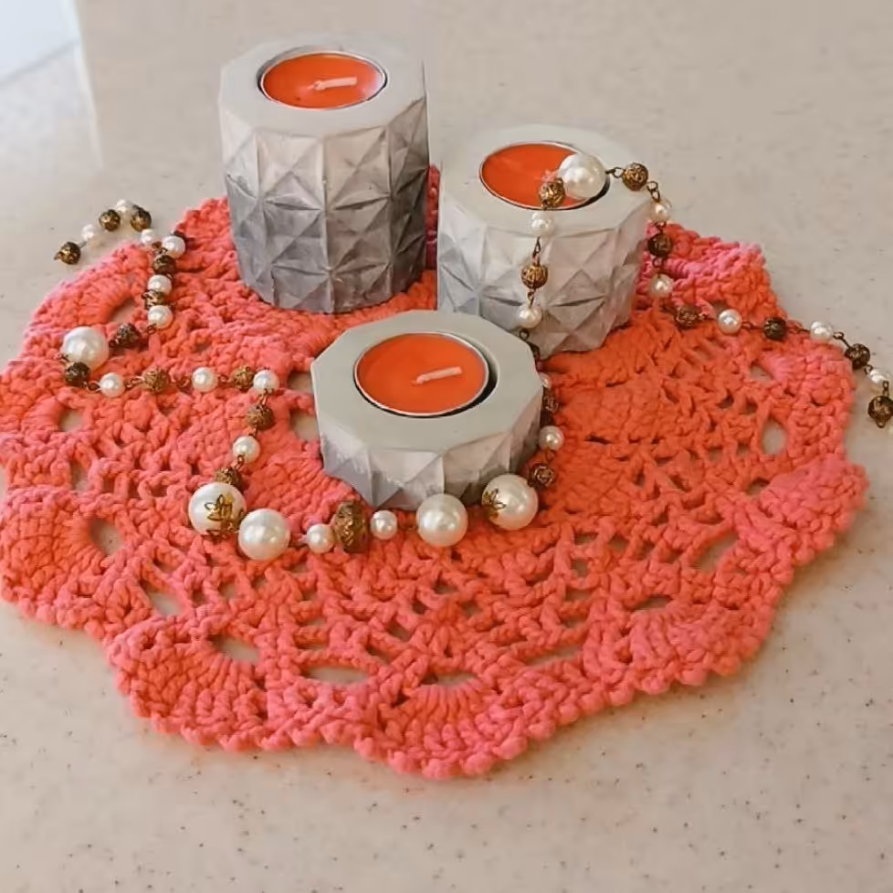 جاشمعی سنگ مصنوعی دست ساز - در سه ابعاد مختلف